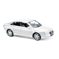 Busch 60235 Bausatz Audi A4 Limo Facelift, Weiß, 1:87, Neu Modell