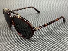 PERSOL PO0202S 24 48 Havana Brown Black Polarized 57 mm Sunglasses