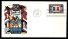Mayfairstamps US FDC 1943 Washington DC French flag 5 cents First Day Cover aaw_
