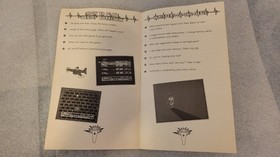 *loose booklet Manual For Parts Read* Panic Sega CD With Registration Card Wear