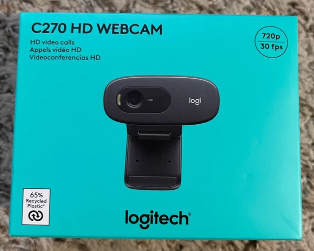 Logitech C270 720p 30 FPS HD Webcam Camera
