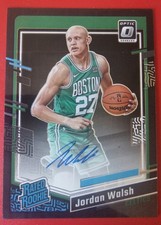 2023 JORDAN WALSH Donruss Optic Rated Rookie Signatures Black Pandora 18/25
