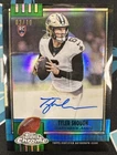 2025 Topps Chrome Tyler Shough Black Refractor (RAW)