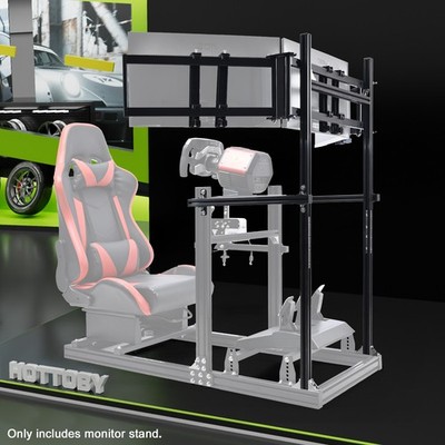 Hottoby3030 Aluminium Profil Triple Monitor Mount für Aluminium Racing Sim Stand