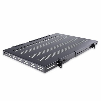 StarTech ADJSHELFHDV 1U 4-Post Adjustable Mounting Depth Heavy Duty ShelfADJSHEL