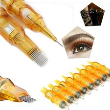 50 Pcs Sterilized Disposable Tattoo Needles Cartridge Mix Round Liner 1,3,5,7,9