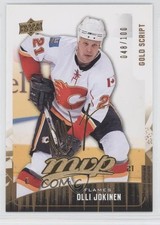2009-10 Upper Deck MVP Gold Script 48/100 Olli Jokinen #249 0c3