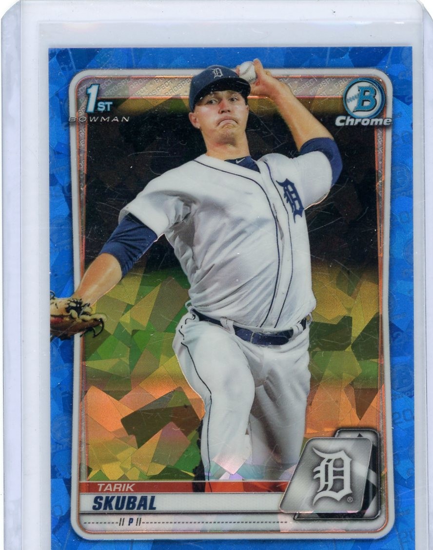 2020 Bowman Sapphire #BCP-108 Tarik Skubal
