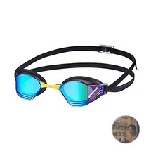 SWANS VEGA-M re  Racing Swim Goggles Dark Smoke Emerald Mirror Anti-Fog Japan