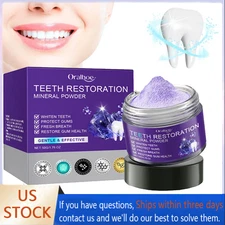 Dental Restoration Mineral Powder, Mineral Tooth Powder, Teeth Whitening-2025HOT