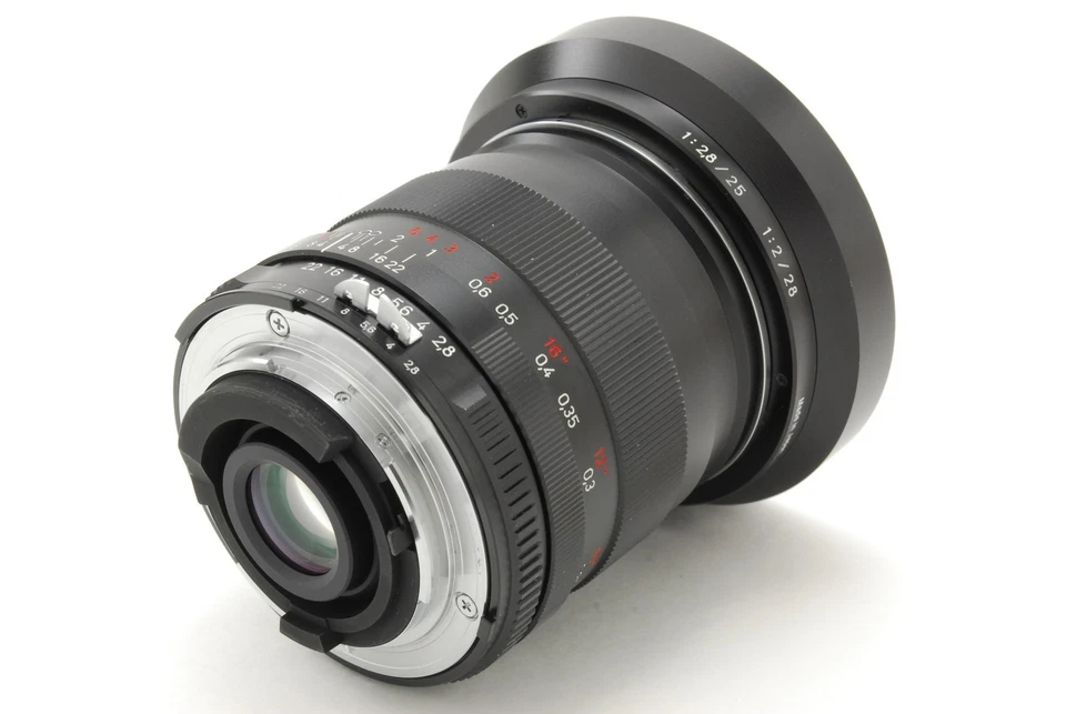 [MINT w/ Hood] Carl Zeiss Distagon T* 25mm f/2.8 ZF Lens for Nikon F From JAPAN - Image 3 of 4