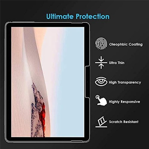2Pcs TEMPERED GLASS Screen Protector Protection Film Microsoft Surface Go 2 10. - Picture 5 of 17