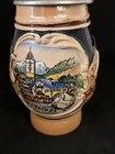 Vintage Original King St Wolfgang Beer Stein Glazed Raised Pottery Stein — photo 2