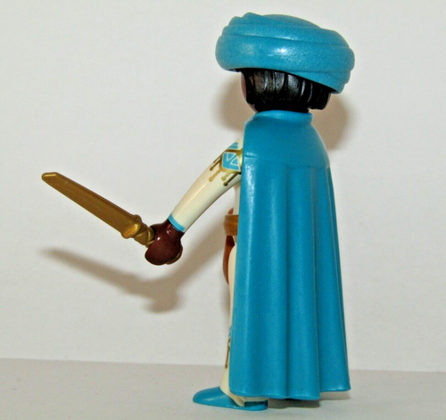 Playmobil Arabian Desert princess w/ blue turban & cape - C20 - Picture 3 of 4