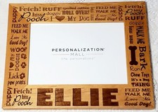 "Ellie" Dog Picture Frame Photo Frame 3.5"x5" Personalization Mall Statements
