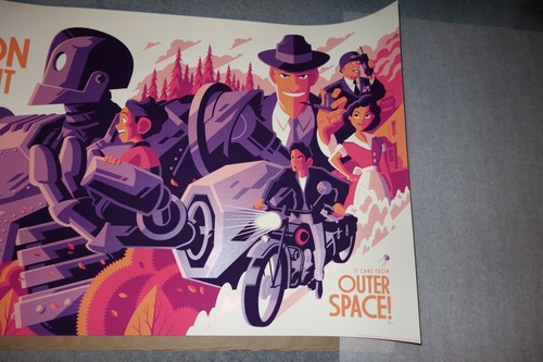 Tom Whalen The Iron Giant Regular Edition Print NYCC - Bild 3 von 4