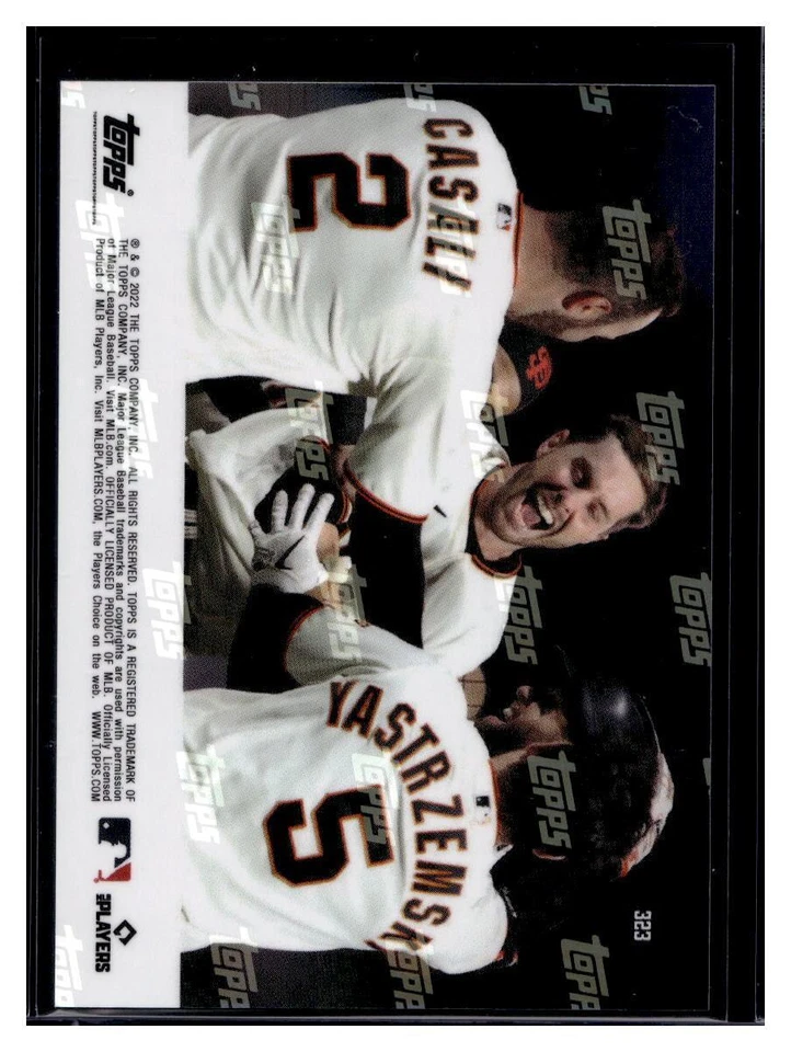 2022 Topps Now #323 Luis Gonzalez Base Card - Image 2 of 2