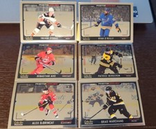 21-22 O-Pee-Chee OPC Platinum Photo Driven 6 Card Lot.. Zegras,Aho,DeBrincat+++
