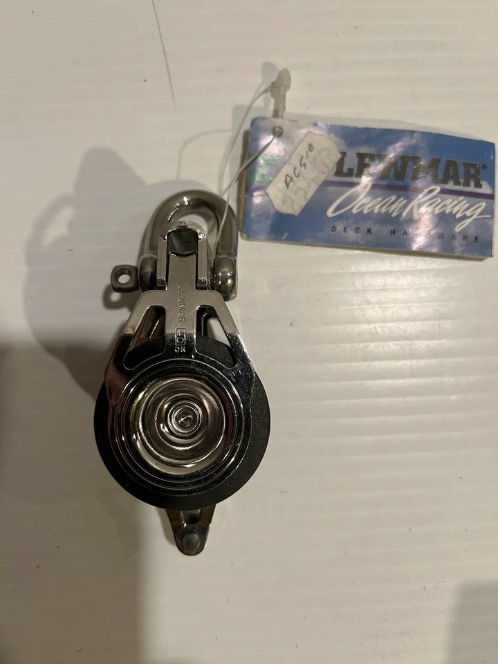Lewmar Ocean Racing 40 毫米双滚珠轴承座带 Becket-全新帆船滑轮 — 第 2/4 张图片