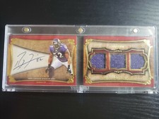 🔥🚨2011 Topps Five Star Booklet Autograph Game Used Jersey Ray Lewis Rare 6/10