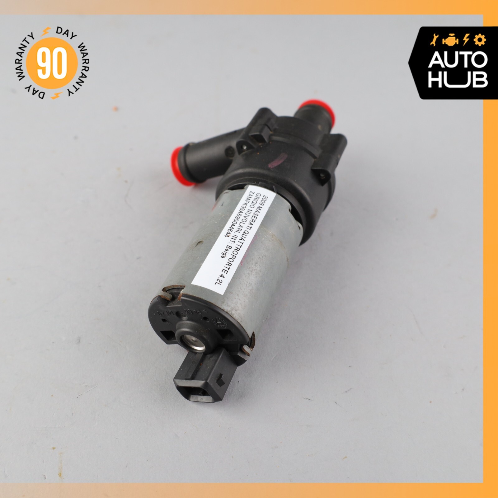 04-19 Maserati Quattroporte M139 Auxiliary AUX Circulation Water Pump OEM