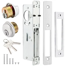 Storefront Mortise Door Lock Commercial Mortise Lock with Lock Cylinder Doubl...