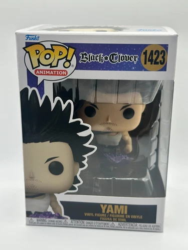 New in Box Funko Pop! BLACK CLOVER Animation - YAMI #1423 + Protector