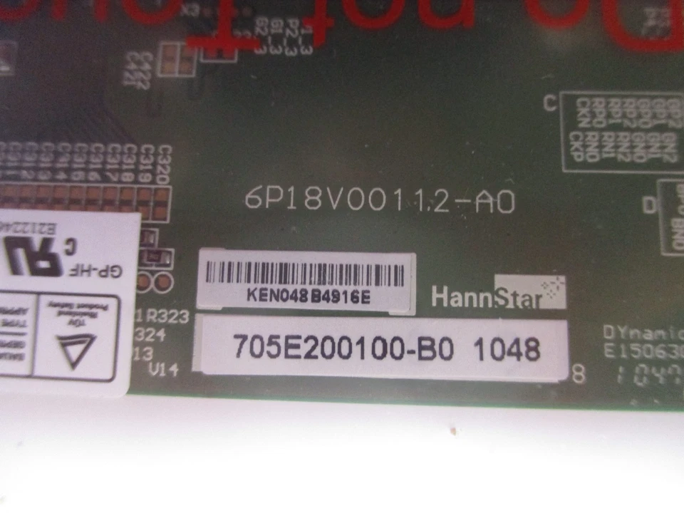 Hannstar HSD121PHW1 REV A03 12.1" Glossy Laptop Screen for Asus  - Image 4 of 4