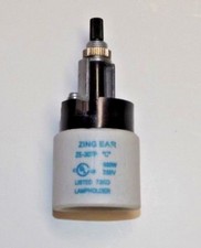 PORCELAIN BOTTOM TURN KNOB LAMP SOCKET E-26 LAMP PART NEW 47651JB