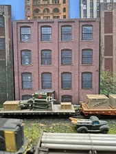 TRACKSIDEFLATS #360 O scale portage polymers rear