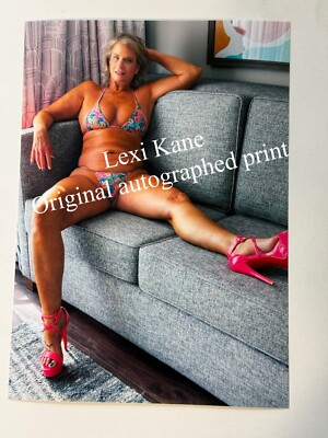 5x7 PHOTO photograph picture print, Autograph Lexi Kane bikini IG model