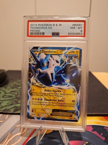 Thundurus-EX graded PSA 8 for sale on eBay