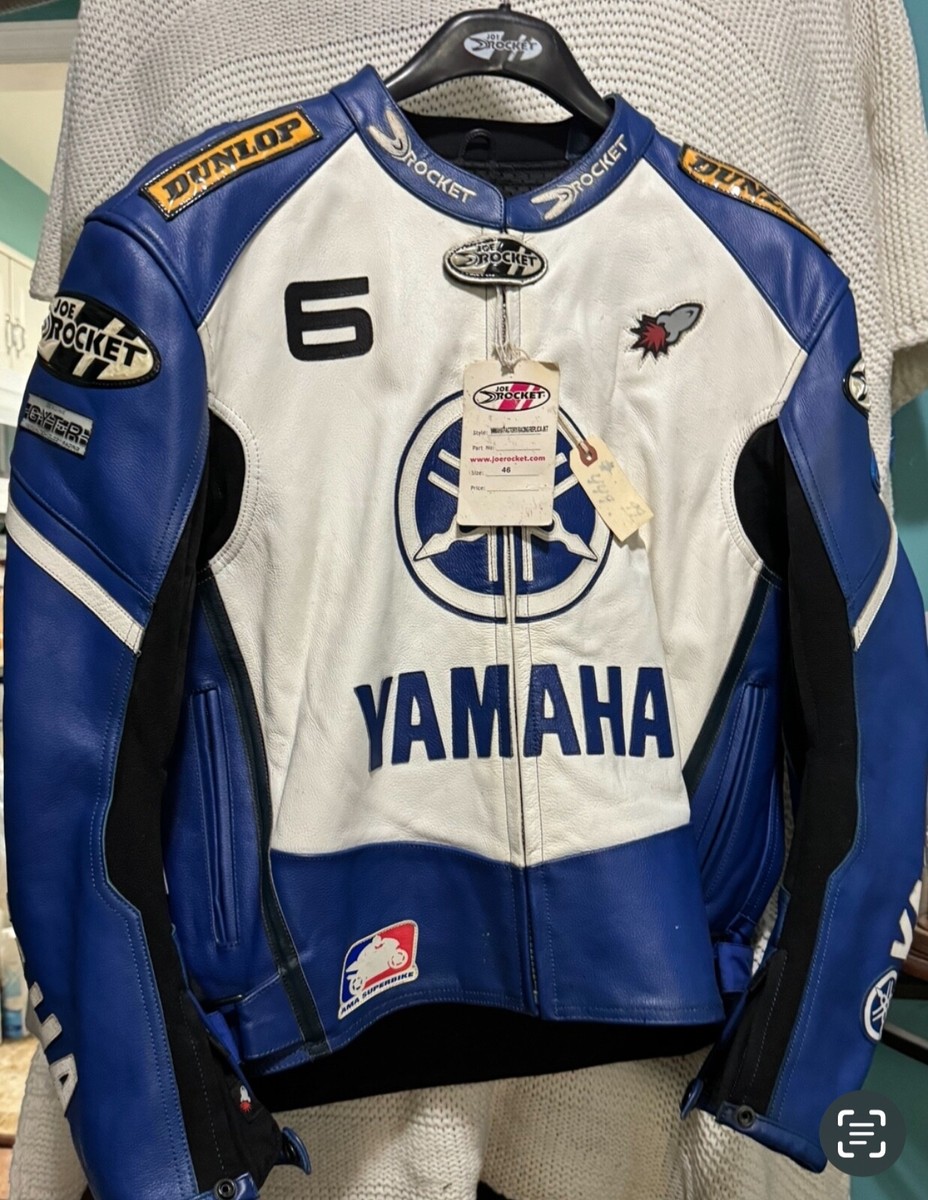 Yamaha Leather Jacket 46 | eBay