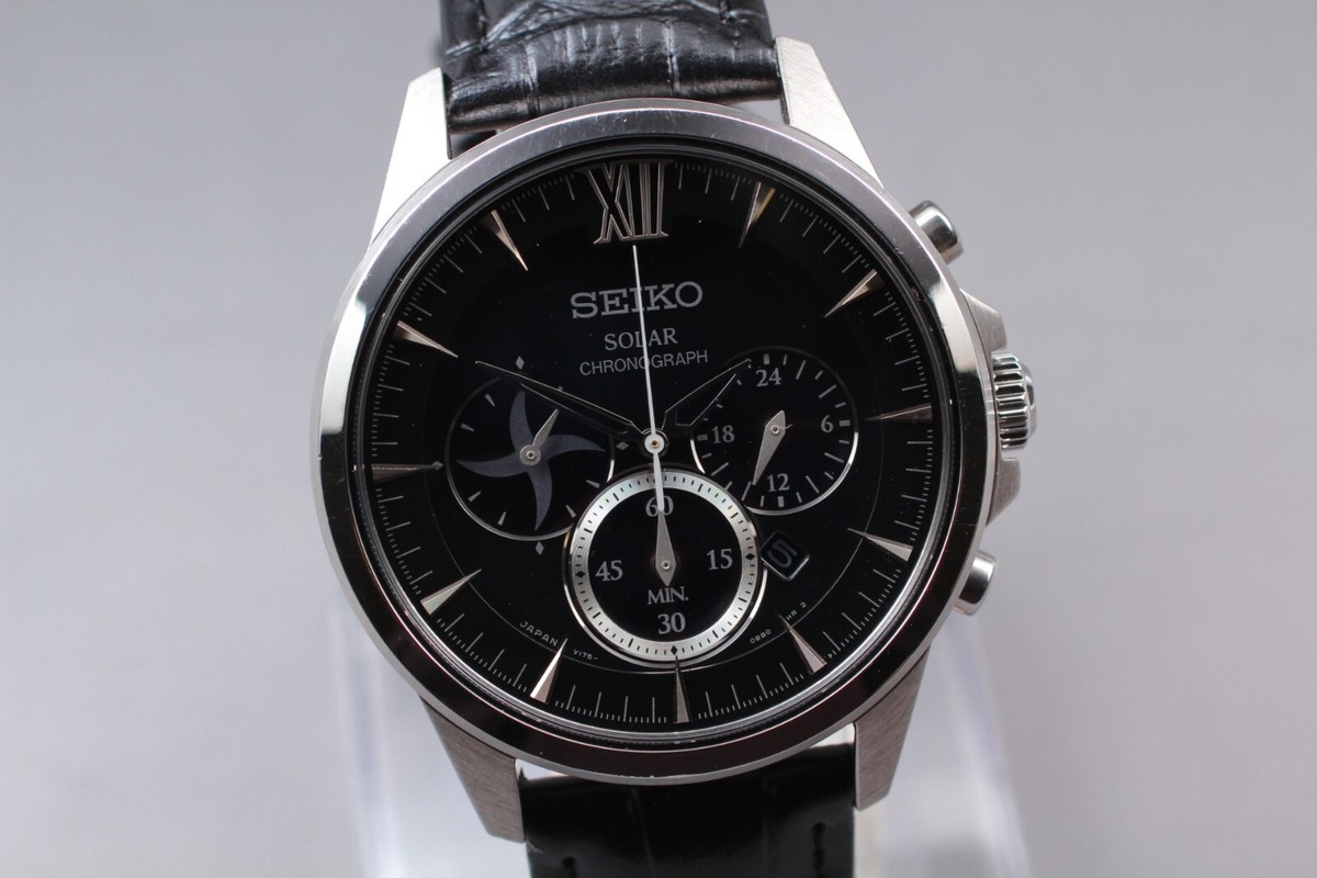 SEIKO クロノグラフ V175 楽天市場】SEIKO セイコー V175-0AD0 プロスペックス クロノ