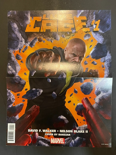 Poster - 2017 Luke Cage #1 / Groot #1 / Rocket #1 Promo Marvel Poster 13" x 10" - 第 1/2 張圖片