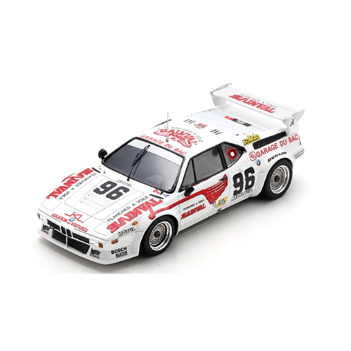 Spark S6400 BMW M1 N°96 - 24h Du Mans 1980 - Alliot/Guérin - 1/43 - Neuf