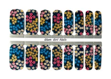 Field of Daisies Spring Nail Polish Strips / Nail Wraps / Nail Stickers