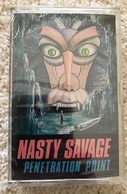 NASTY SAVAGE - PENETRATION POINT - CASSETTE TAPE ORIGINAL