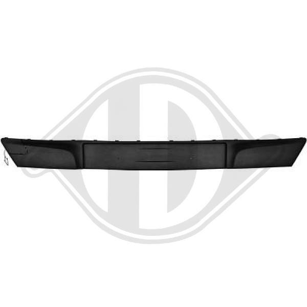 Diederichs Blende StoßFäNger Vorne Schwarz FüR Opel Corsa D S07 1814162-image