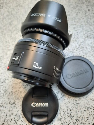 Canon EF 50mm 1:1.8 II Standardobjektiv - für Canon Digitalkameras