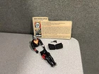 Vintage 1983 GI Joe  DESTRO Figure w/ file card , suitcase gun -Broken
