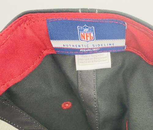 Super Bowl XLII Arizona 2008 Adjustable Black Baseball Hat Cap NEW Reebok NFL - Picture 6 of 6
