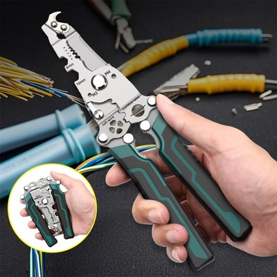 18-in-1 Foldable Wire Stripper Cable-Cutter Stripping Heavy-Duty Handheld Sale