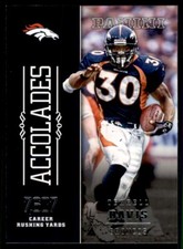 Terrell Davis 2016 Panini Accolades #17 Denver Broncos NFL Football Insert Card