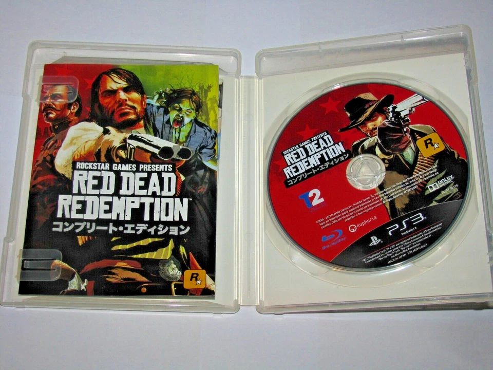 Red Dead Redemption Complete Edition (Japanese +Map) PS3 Japan import US Seller - Image 4 of 4