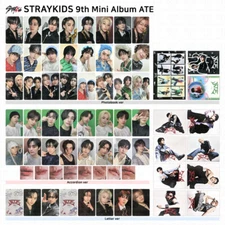 Stray Kids 9th Mini Album ATE Official Photocard Chk Chk Boom Accordion Letter