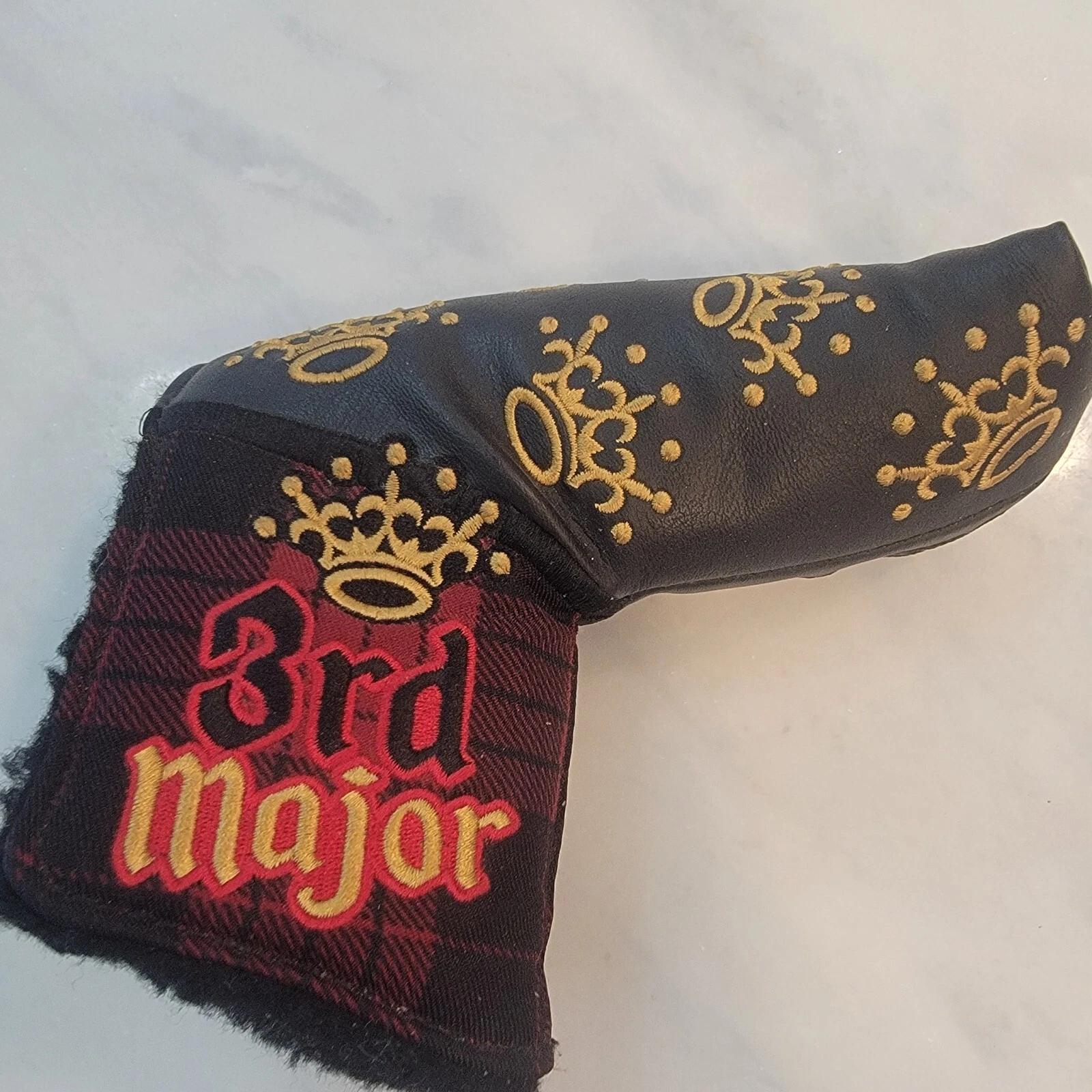 Scotty Cameron 2018 " CROWN TARTAN "3rd Major Dancing Royal Crown Headcover