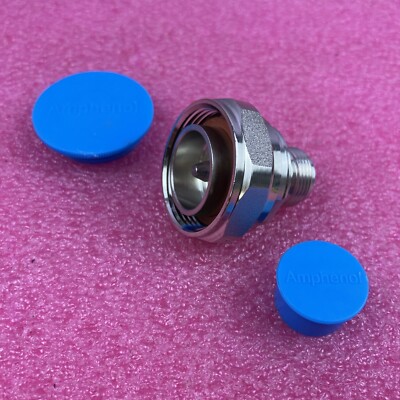 Amphenol RF APH-716M-NF Coaxial Connector Adapter 7/16 DIN Plug to N Jack 50 Ohm