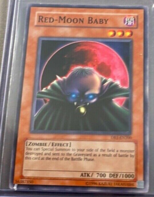 Yugioh! Red-Moon Baby - DB1-EN200 - Common - Unlimited Edition LP, English