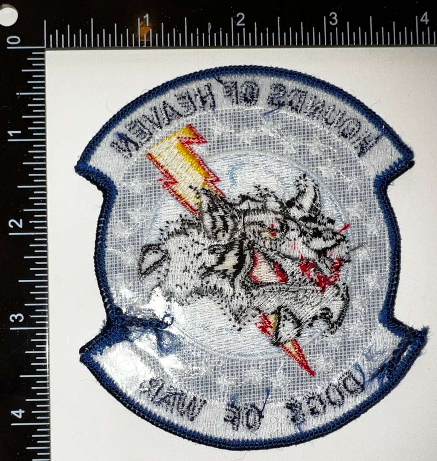 USAF 524th Fighter Squadron Hounds of Heaven Dogs of War Patch | eBay